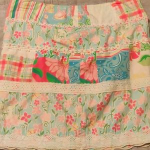Lilly Pulitzer Patchwork miniskirt